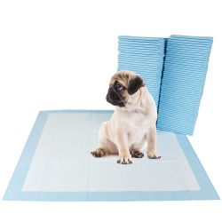 Pet Potty Training Pads for Dogs Puppy Pads, Pee Pads, Quick Absorb, 22" x 22" Training Pad, 50