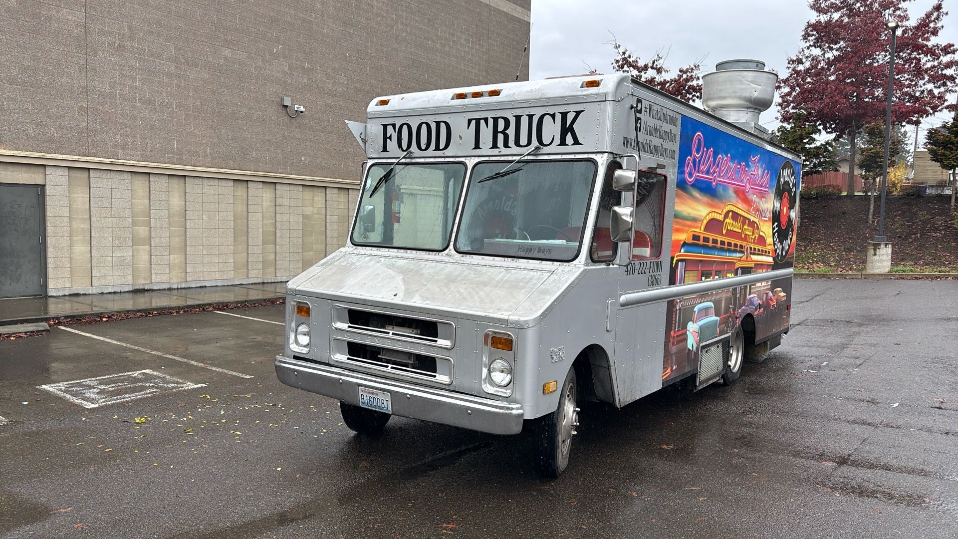 1989 Chevrolet P 30 Food Truck. Turn Key Burger Truck.