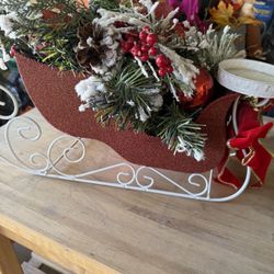 Christmas Sleight Candle Holder