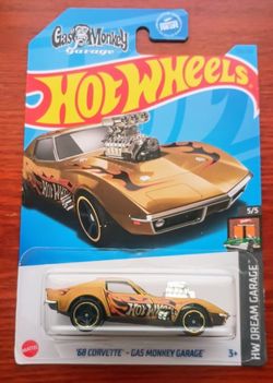 Hot Wheels Gas Monkey Garage 68 Corvette 