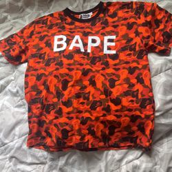 the weeknd xo bape shirt size XL