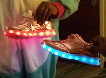 Nike leather light up shoes for women