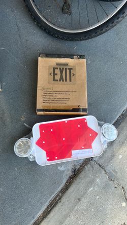 Exit signs
