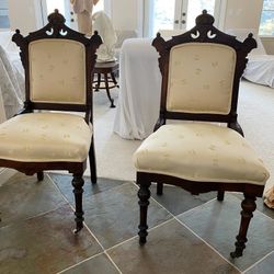 Antique Walnut Chairs