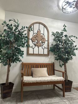 Two Indoor beautiful artificial trees