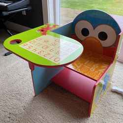 Sesame Street Elmo Chair Desk With Storage Bin For Toddlers - Delta Children