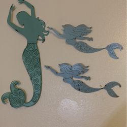 Mermaid Wall Decor From Hobby Lobby 