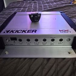 KICKER KX 1200.1 Mono Class D 1200W Amplifier