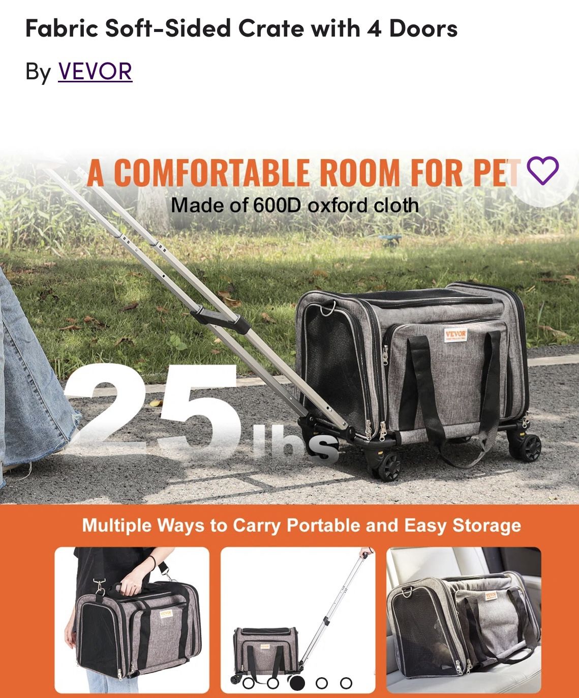 Airline Approved Pet Carrier 