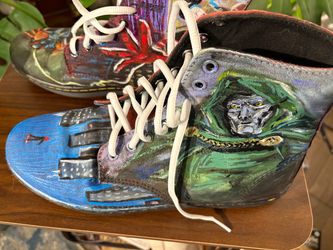 Custom Spider-verse shoes size 10 men