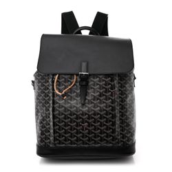 GOYARD Alpin Backpack MM Leather Black