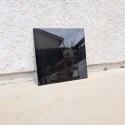 12 Polished Black Granite Tiles - 18"x18" 
