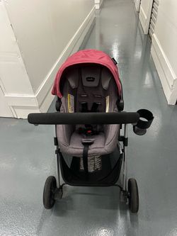 Evenflo pivot stroller with car seat & basinet set