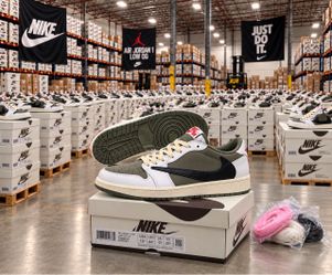 Travis Scott Jordan 1 Low OG - Medium Olive - All Sizes