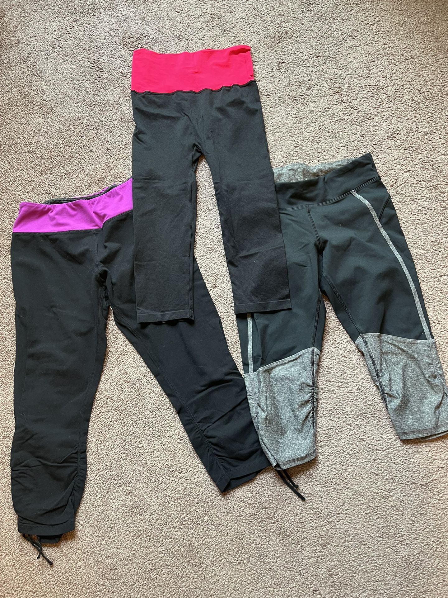 3 Workout Pants -Medium & Small