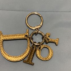 Authentic Dior Keychain Bag Charm 