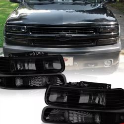 Silverado 99-02 new Smoke Headlights 