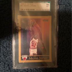 1990-91 Skybox Michael Jordan SGC 96 Mint Graded