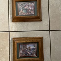 Colorful Wood Framed Pictures