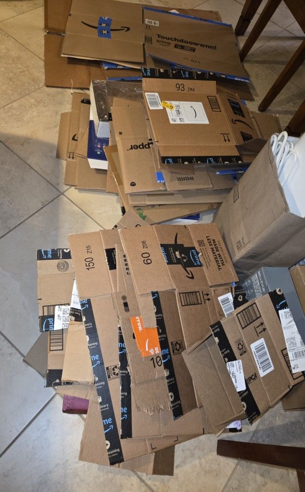 FREE 30+ Assorted Free Boxes With Protection Material (Perfect For Online Shippers)