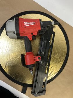 As Is - Not Working Milwaukee 7200-20 3-1/2" Full Round Head Framing Nailer (we Don’t Know What’s Wrong) 