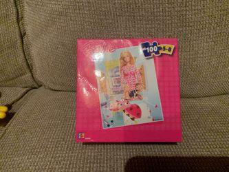 Barbie 100 piece puzzle