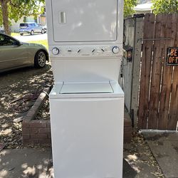 Frigidaire Stack washer and gas dryer