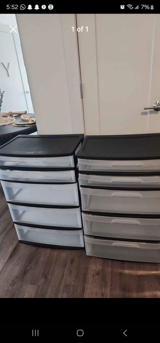 Plastic Drawers