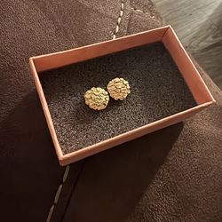 10k nugget earrings