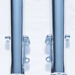 2000-2013 Harley-Davidson Touring Chrome Lower Slider Fork Legs