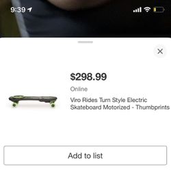 Turn style electric drift board