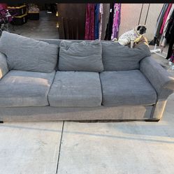 Comfy grey couch