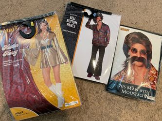 Disco couple costume