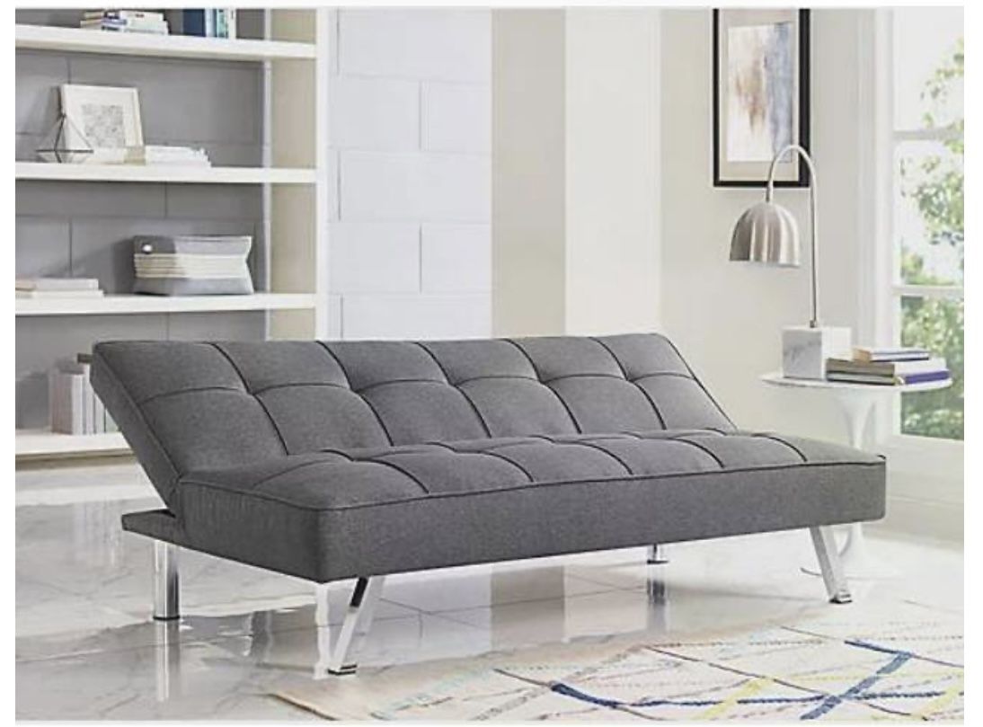 Serta Colby Recliner Sofa Bed Charcoal
