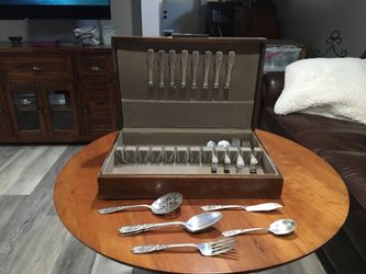 Silverware (Sterling), Milburn Rose Collection