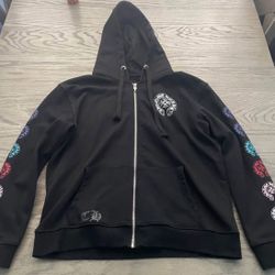 Chrome Heart Zip Up