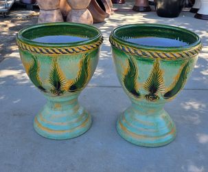 Clay pots