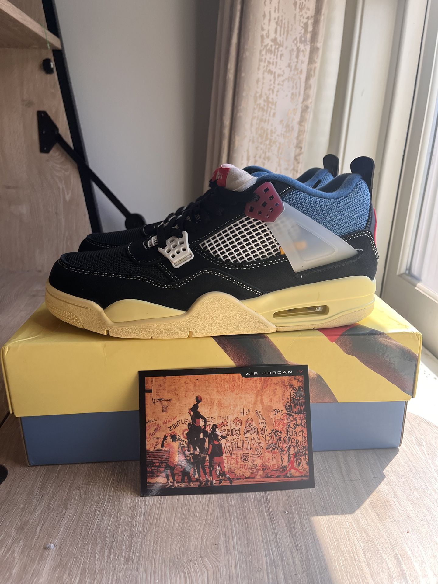 Union La x Air Jordan 4 retro ‘off noir’