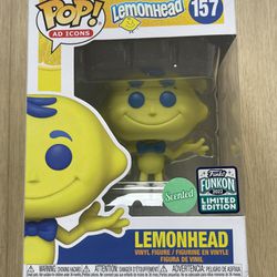 Funko Pop! Ad Icons Lemonhead Scented Limited Edition 157