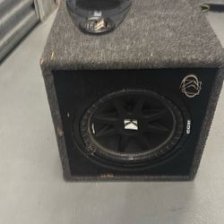 Bosina 12 Y Amplificador 