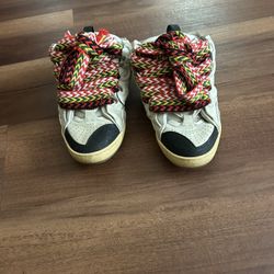 Lanvins White Leather Curb