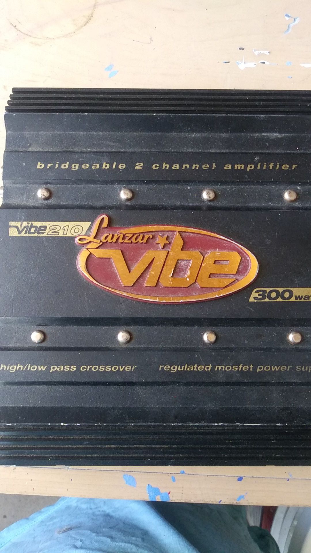 Lanzar Vibe 300 watt Amplifier