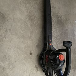 Black And Decker Corded Leaf Blower 