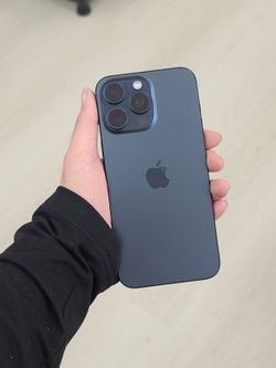 iPhone 15 Pro 6.1" (Unlocked) 128GB Excellent Blue Titanium