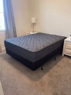 Orthopidic Firm Mattress and Boxspring Sets in Queen