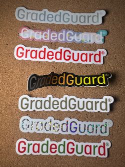 New Graded Guard Stickers Bundle Lot
