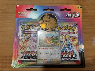 Prismatic Evolution Blister Pokemon Cards