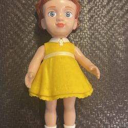 Toy Story 4 Pixar Gabby Doll 10" 2018 Action Figure Mattel Disney Yellow Dress