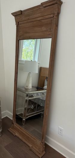 RH Trumeau floor mirror