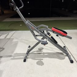Sunny Health & Fitness Row-N-Ride PRO Squat Assist Trainer